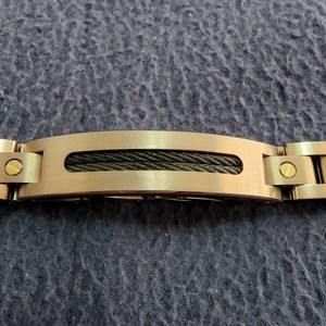 REVV Titanium & 14K Bracelet